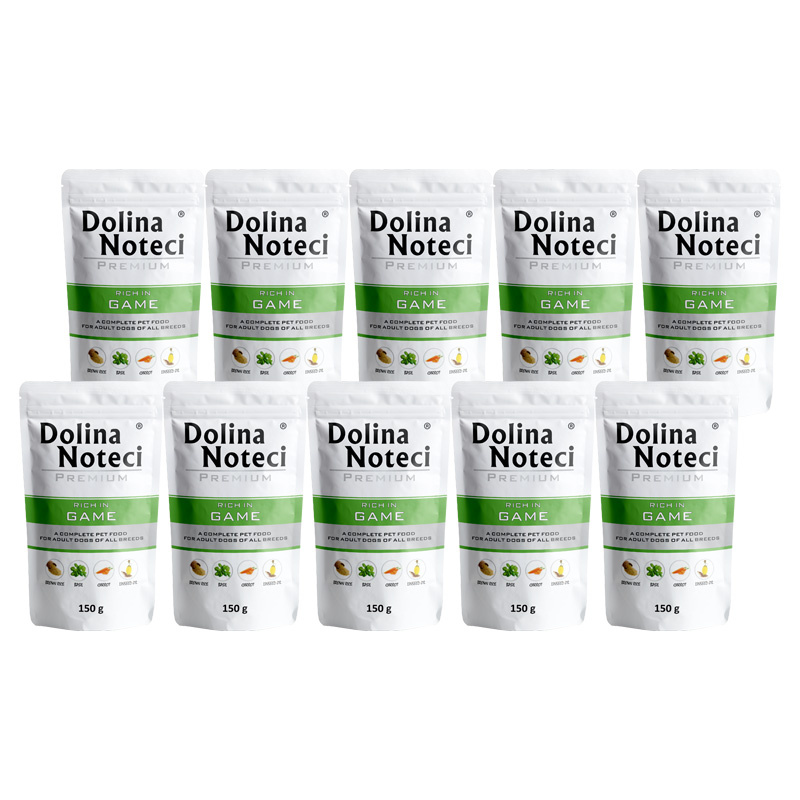 Dolina Noteci Premium dziczyzna adult 150 g × 10