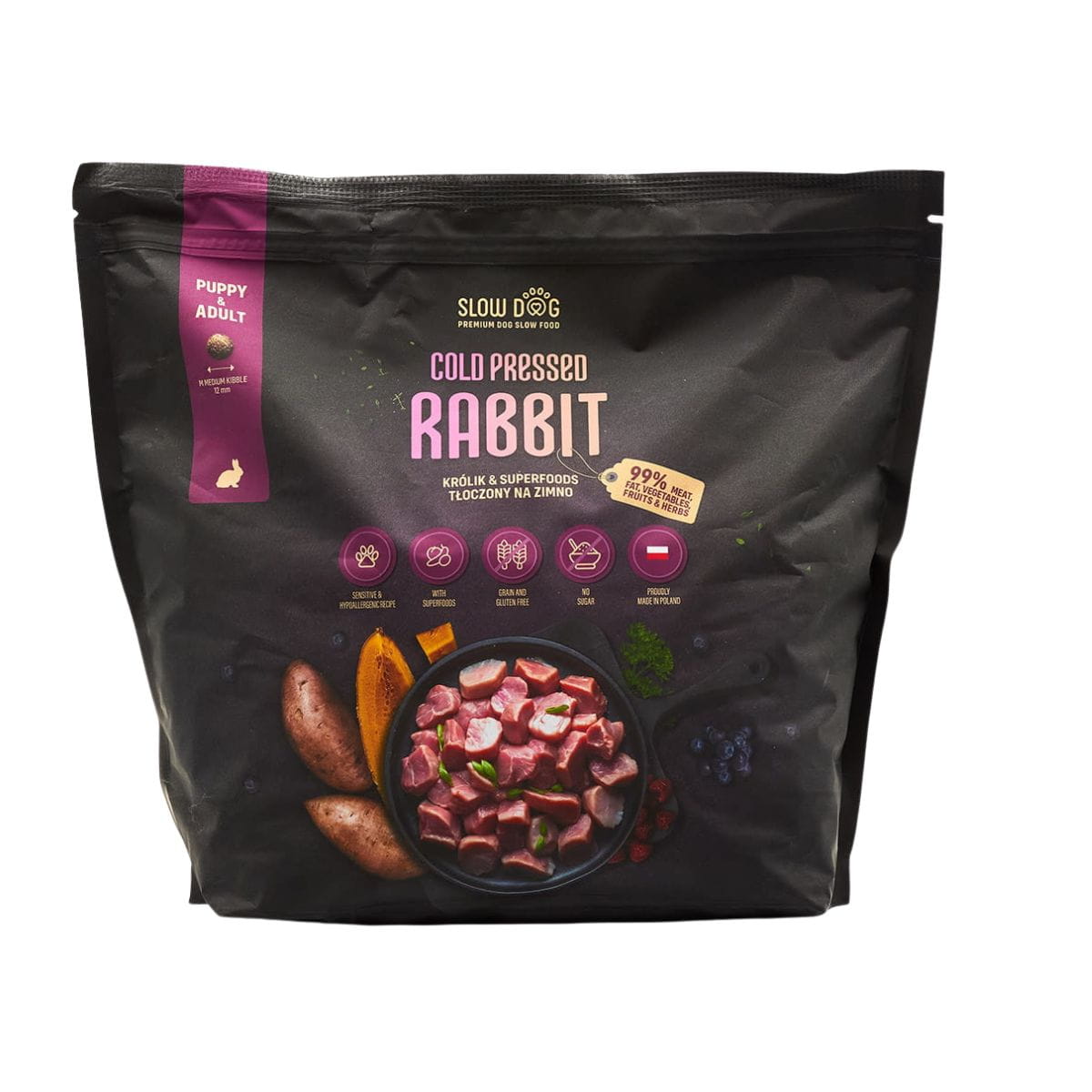 Slow Dog królik 1 kg