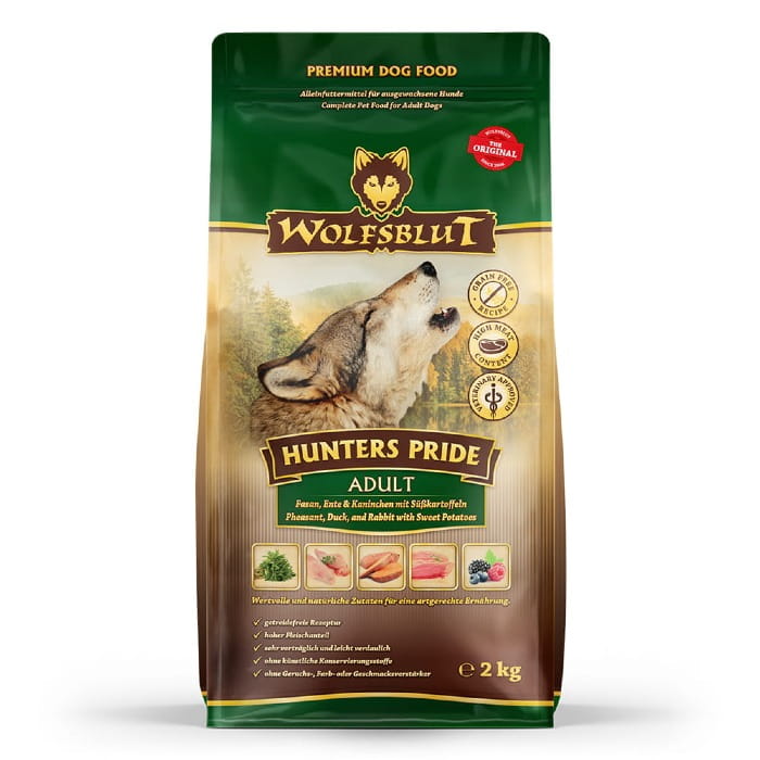 Wolfsblut Hunters Pride bażant, kaczka adult 2 kg