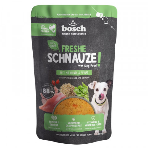 Bosch Freshe Schnauze indyk adult 250 g