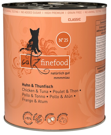 Catz Finefood Classic kurczak, tuńczyk 800 g