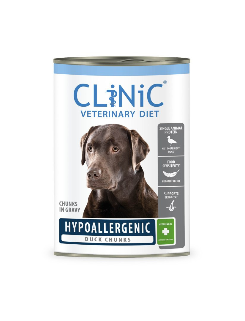 CLiNiC Veterinary Diet kaczka adult 415 g