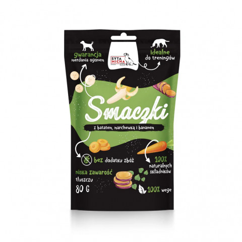 Syta Micha Wege batat, marchew, banan 80 g