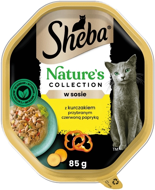 Sheba Nature's Collection kurczak z papryką w sosie adult 85 g