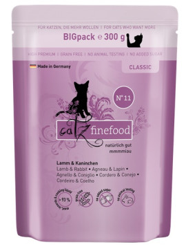 Catz Finefood Classic jagnięcina, królik 300 g