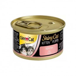 GimCat ShinyCat kurczak w galaretce kitten 70 g