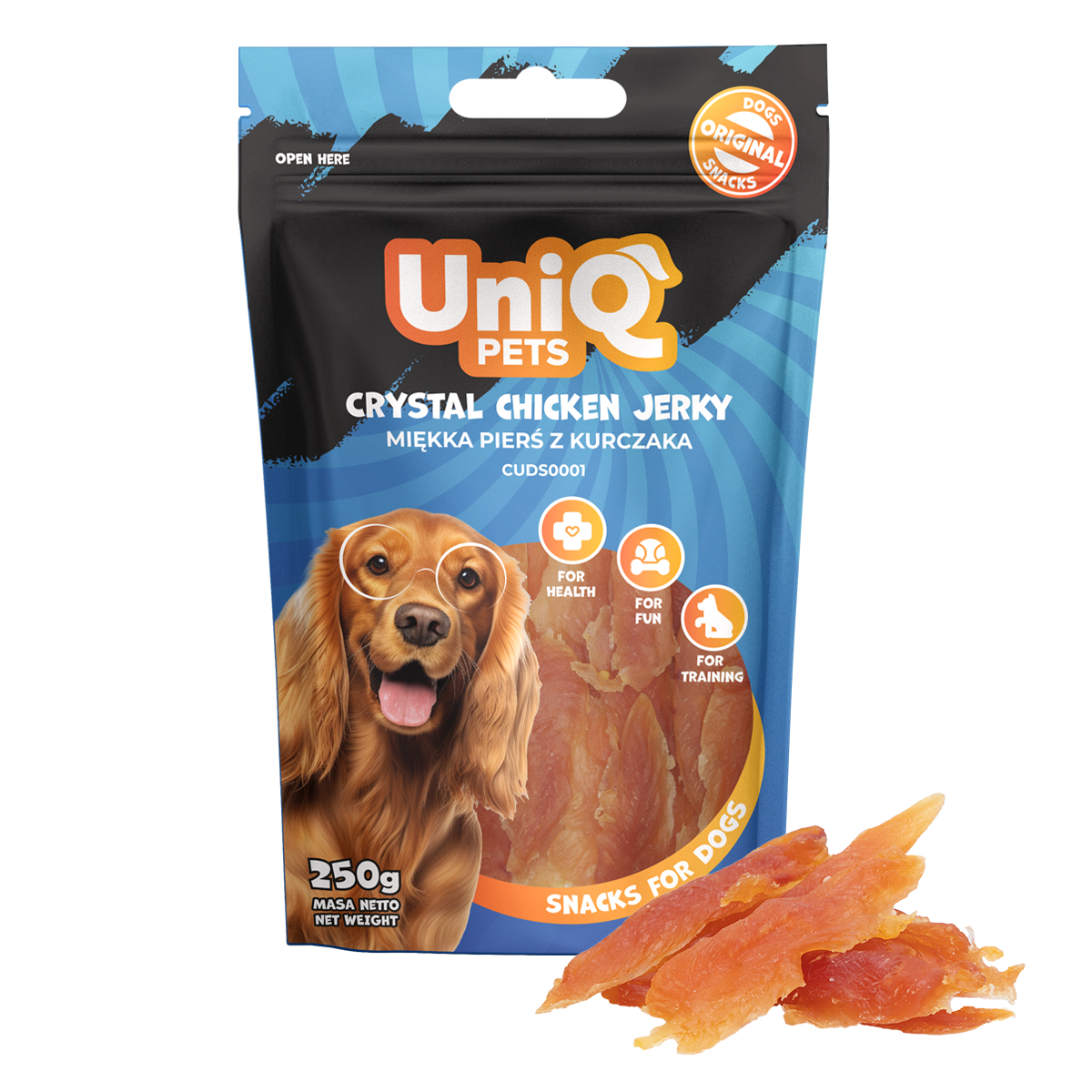 Uniq Pets Woofers kurczak 250 g
