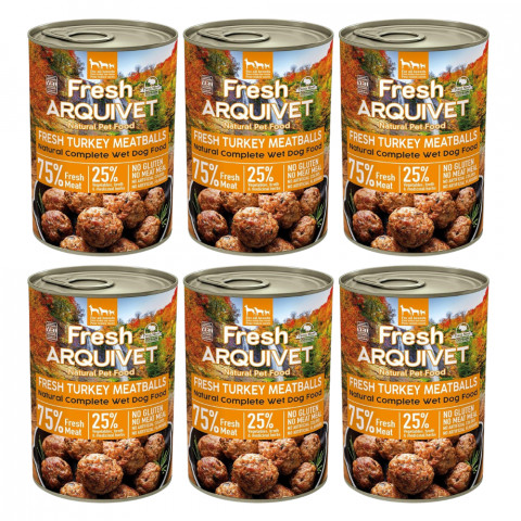 Arquivet Fresh indyk adult 400 g × 6