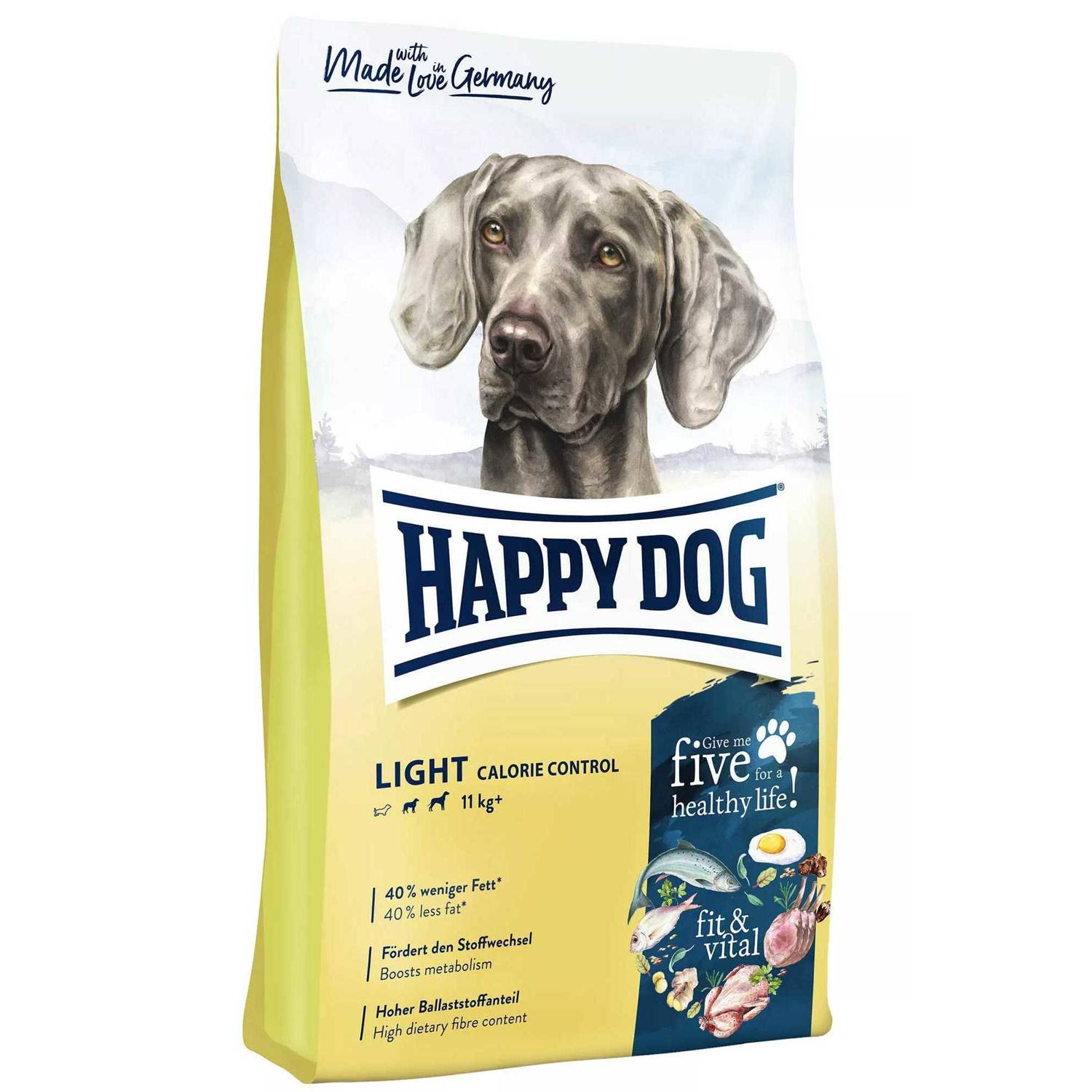 Happy Dog Supreme Fit & Vital drób, jagnięcina, kurczak, ryba 12 kg