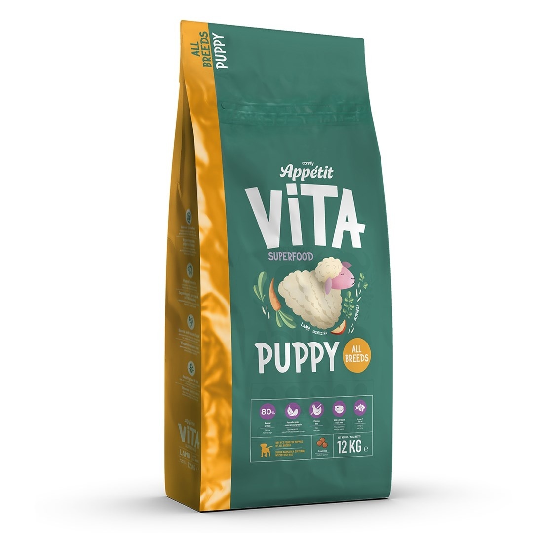 Comfy Appetit Vita jagnięcina puppy 12 kg