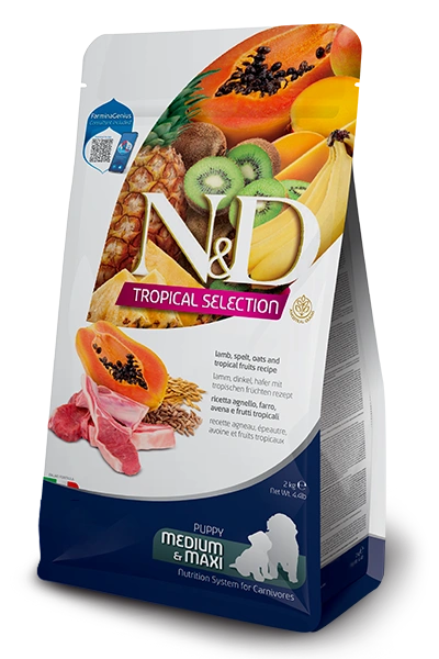 Farmina N&D Tropical Selection jagnięcina junior duże rasy 2 kg