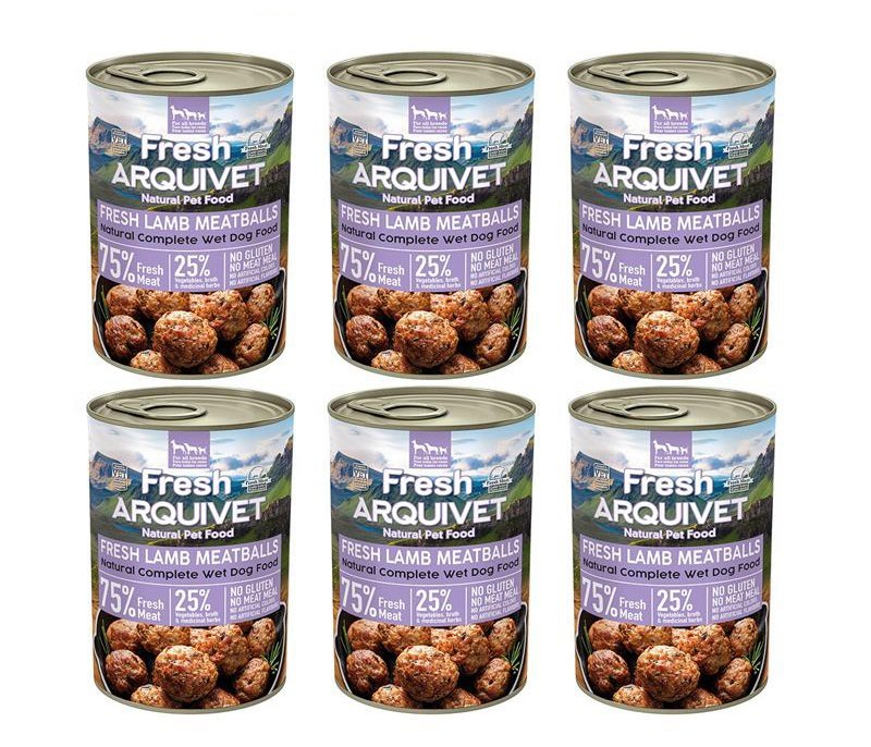 Arquivet Fresh jagnięcina adult 400 g × 6