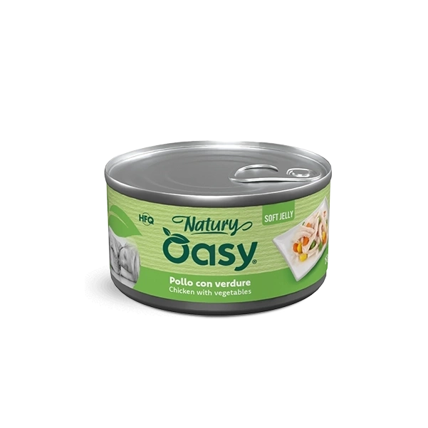 Oasy Natury Soft Jelly kurczak z warzywami 150 g