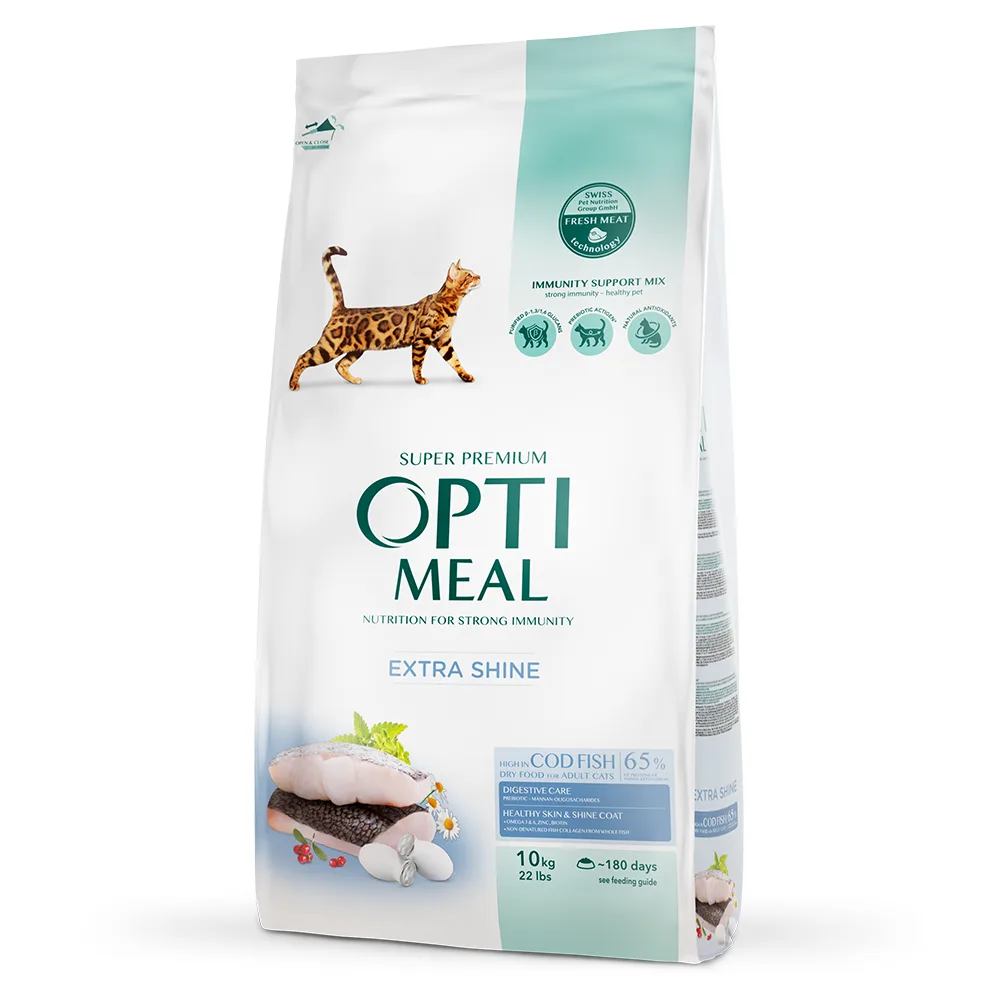 Optimeal Extra Shine dorsz adult 10 kg