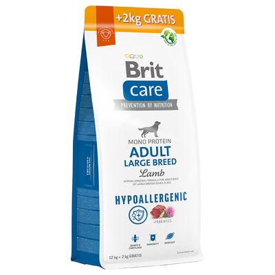 Brit Care jagnięcina adult duże rasy 14 kg