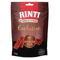 Rinti Singlefleisch Exclusive struś adult 50 g