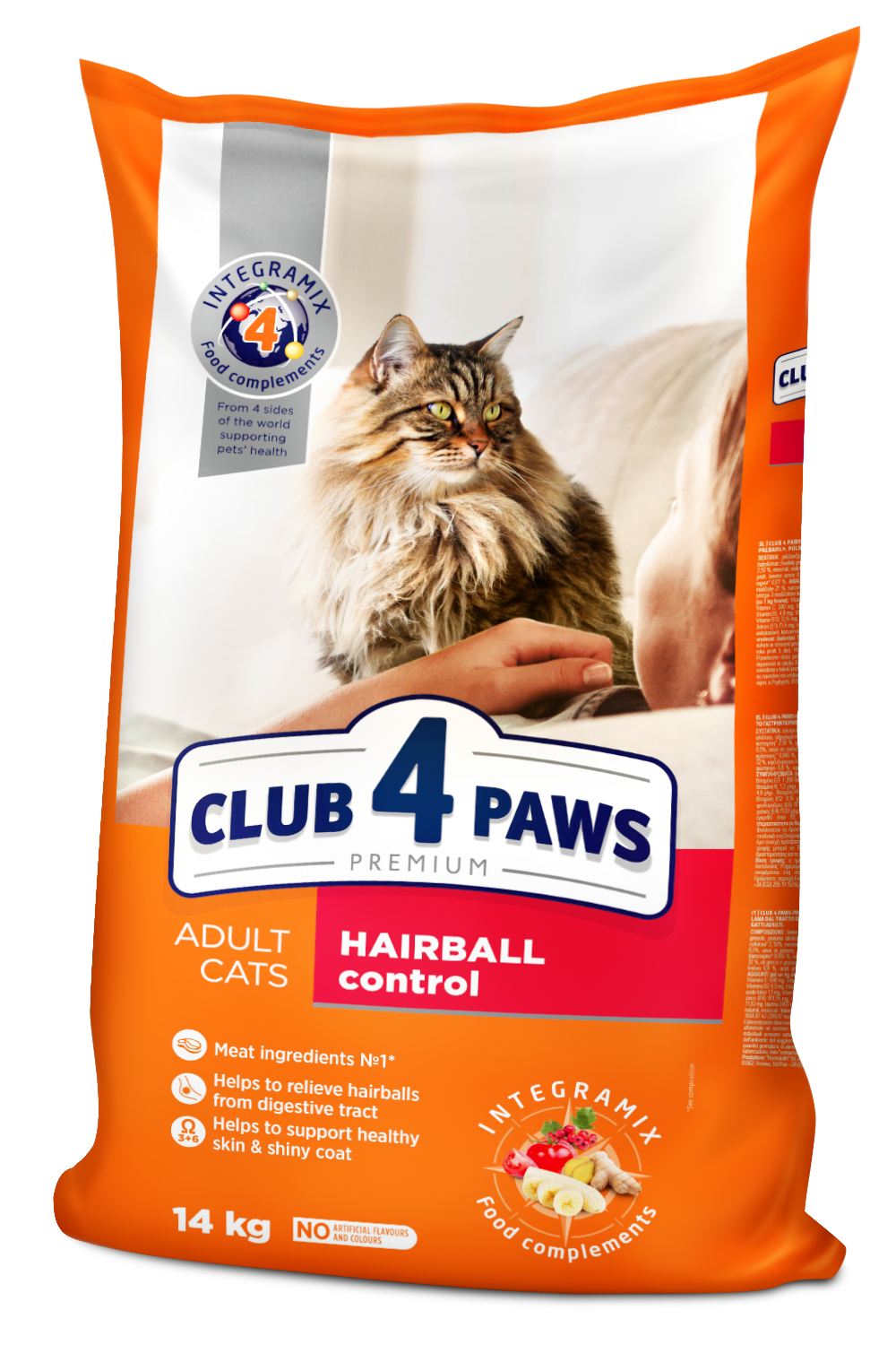 Club 4 Paws Hairball adult 14 kg