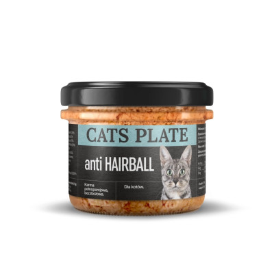 Cats Plate Hairball kaczka 100 g