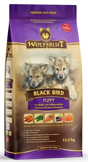 Wolfsblut Black Bird indyk puppy 12,5 kg