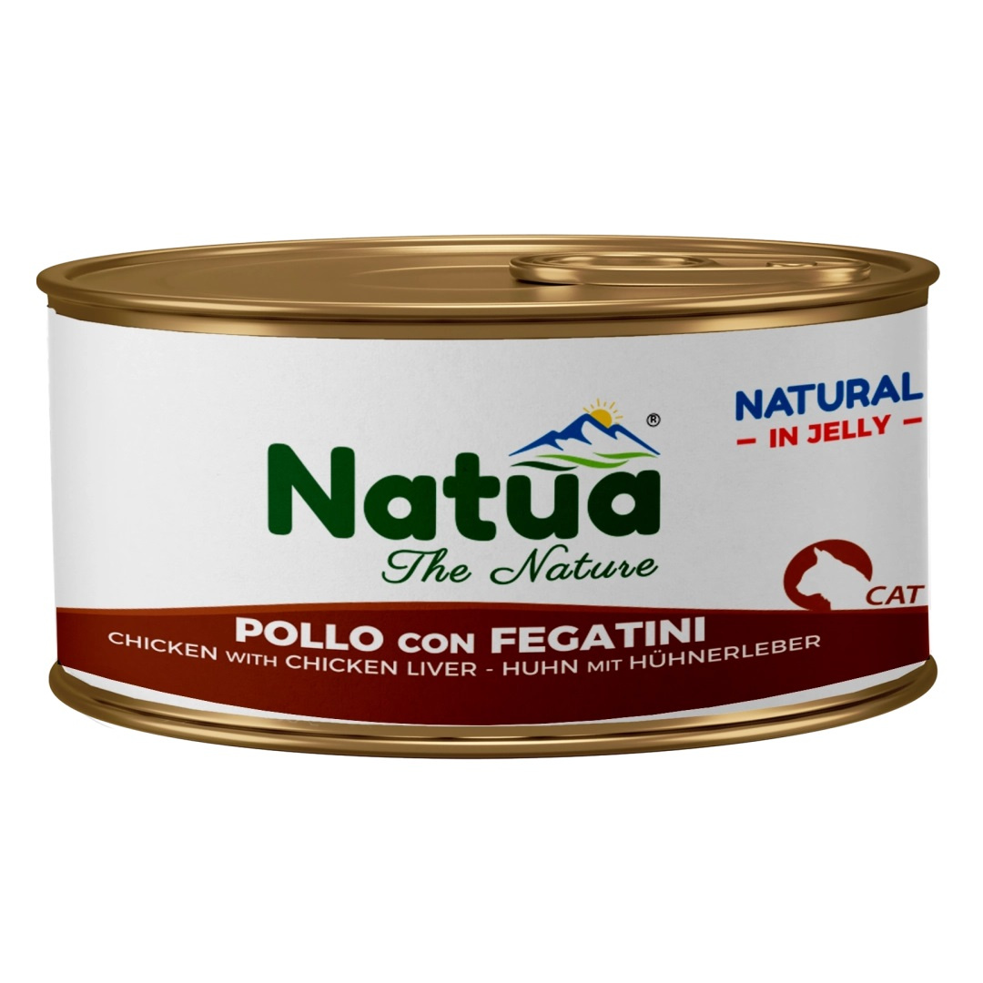 Natua Natural kurczak z wątróbką w galaretce 85 g