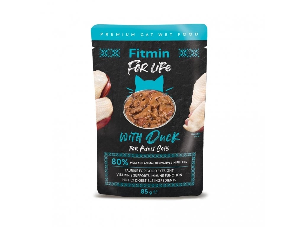 Fitmin For Life kaczka w sosie adult 85 g