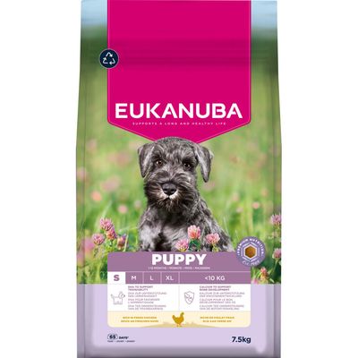 Eukanuba Premium Nutrition kurczak puppy małe rasy 7.5 kg × 2