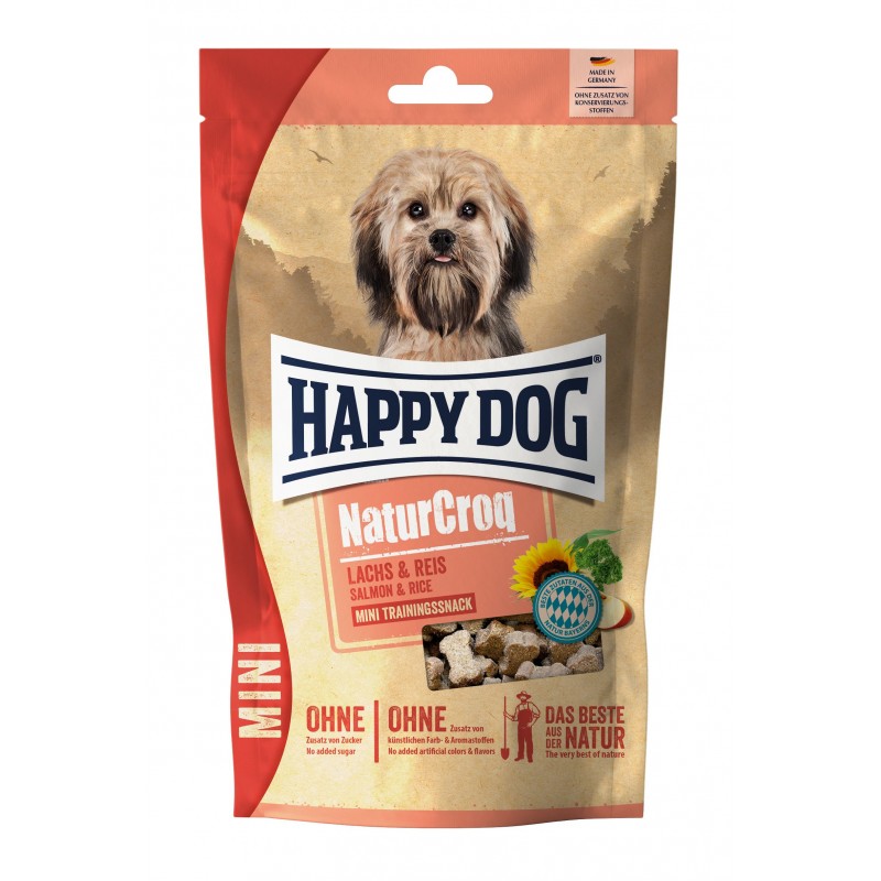 Happy Dog NaturCroq łosoś adult małe rasy 100 g