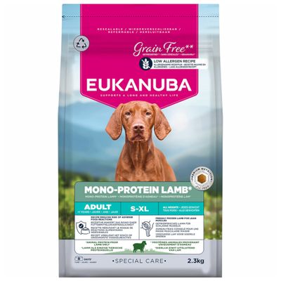 Eukanuba Special Care Mono-Protein jagnięcina adult 2,3 kg