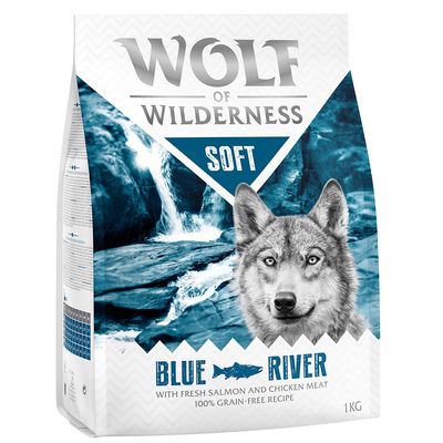 Wolf of Wilderness Soft łosoś 1 kg