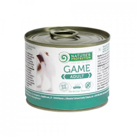 Nature's Protection dziczyzna adult 200 g