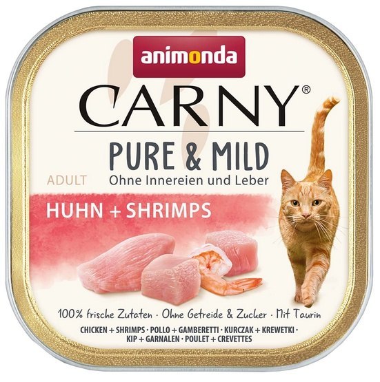 Animonda Carny Pure & Mild kurczak, krewetka 100 g