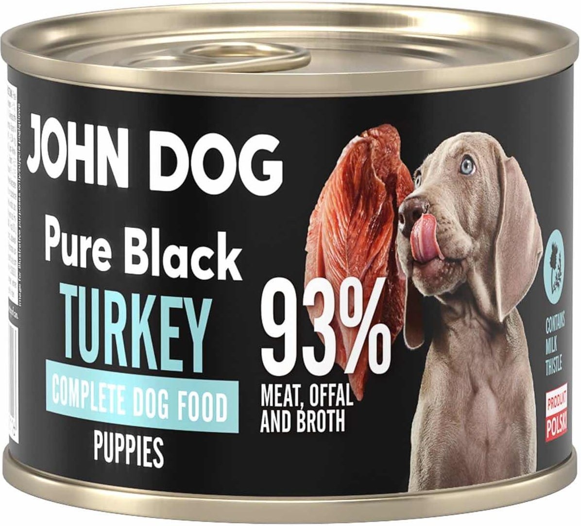 John Dog Pure Black indyk puppy 200 g