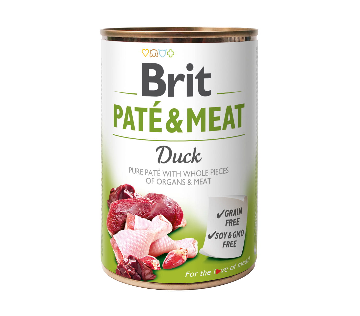 Brit Pate & Meat kaczka adult 400 g
