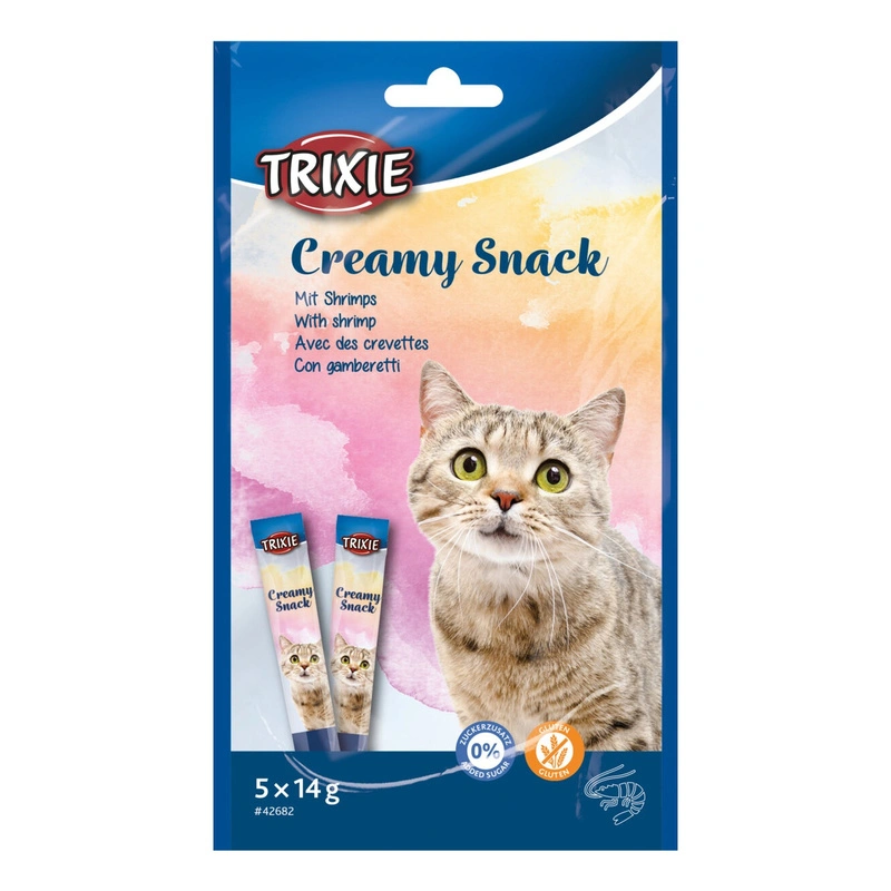 Trixie Creamy Snack krewetki, tuńczyk 14 g × 5