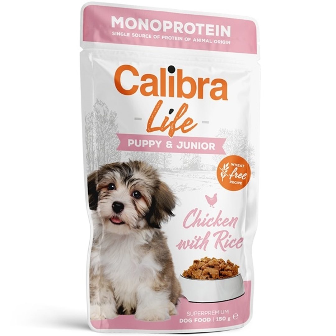 Calibra Dog Life kurczak puppy 150 g