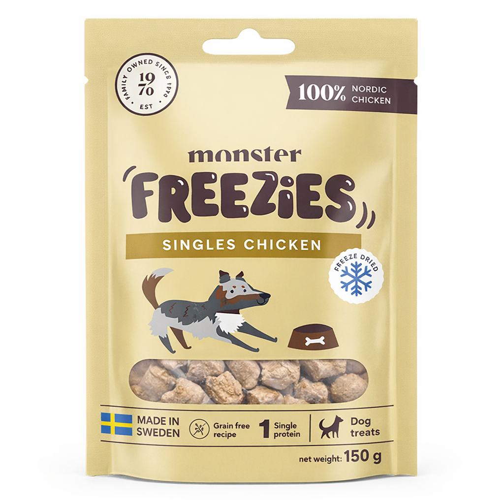 Monster Dog Treats Freezies kurczak 150 g