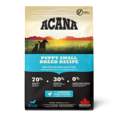 Acana Heritage kurczak puppy małe rasy 2 kg