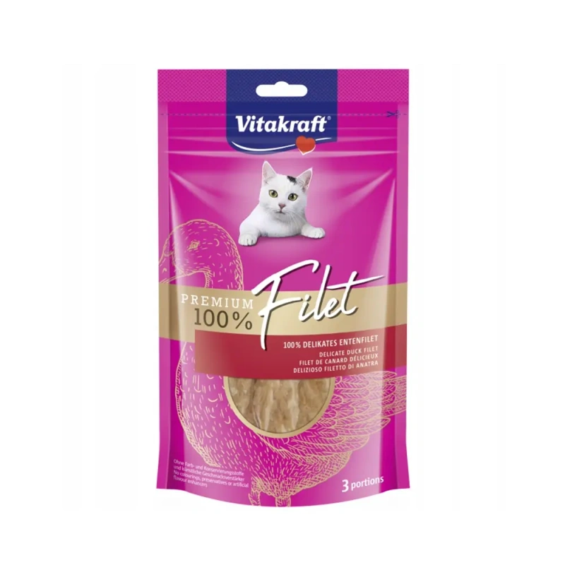 Vitakraft Sensitive kaczka kawałki adult 54 g