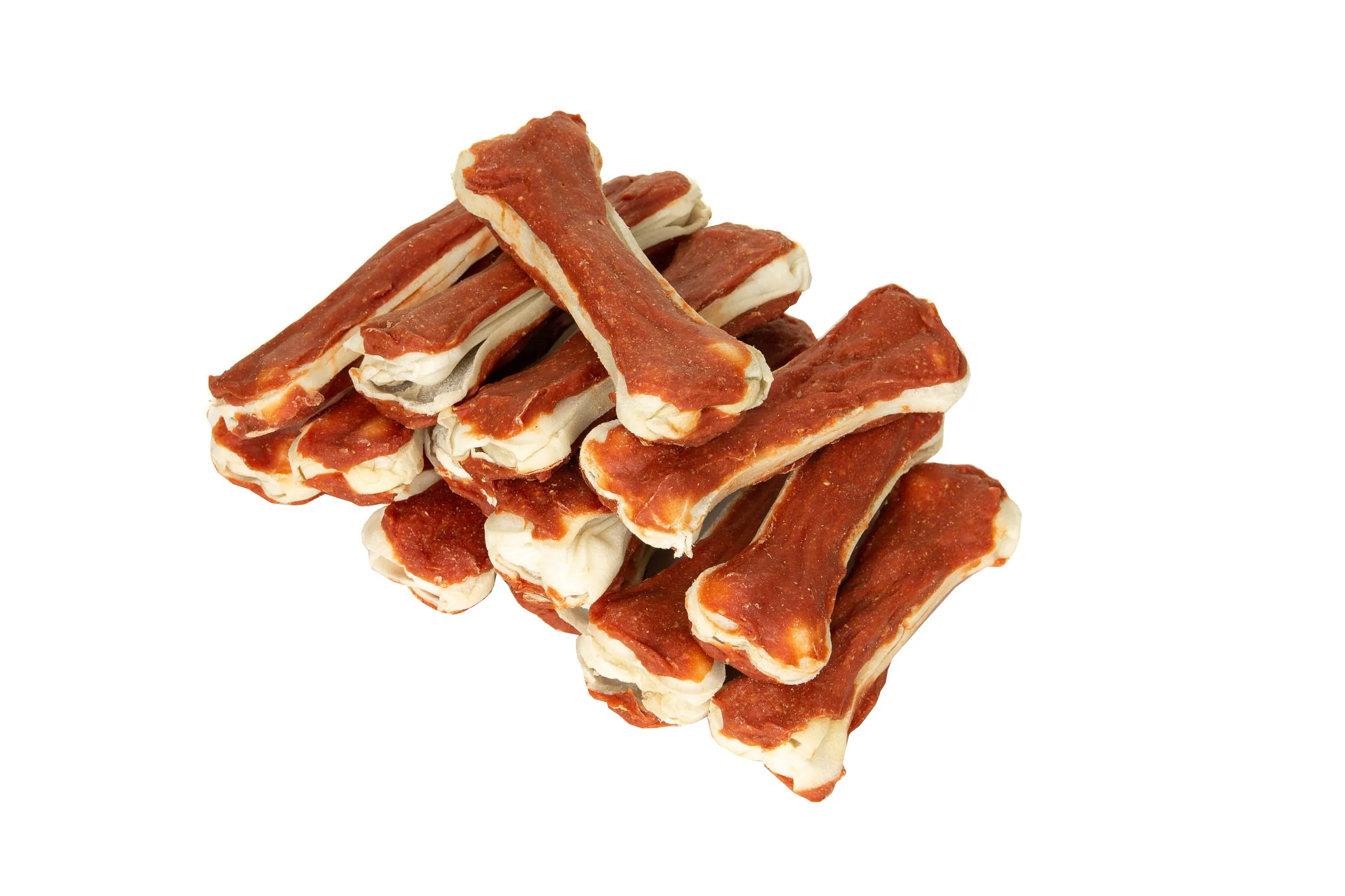 Chico kość prasowana z kaczką 10 cm 500 g