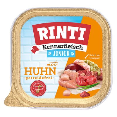 Rinti Kennerfleisch kurczak junior 300 g × 9
