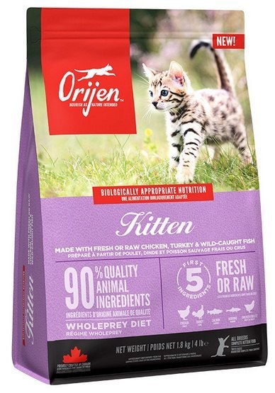 Orijen Kitten kurczak junior 1,8 kg