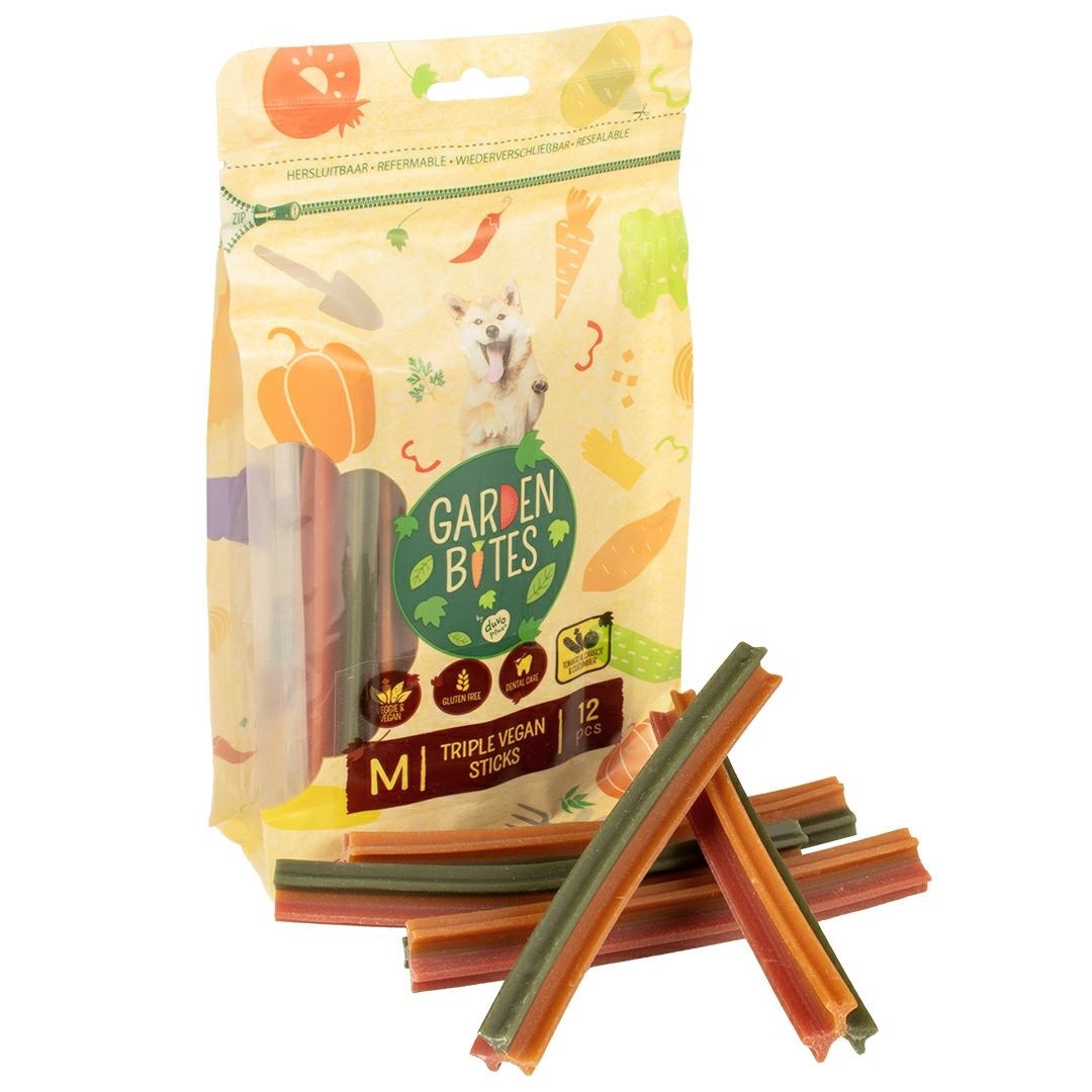 DUVO+ Garden Bites średnie rasy 13 g × 12