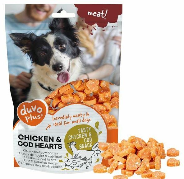 DUVO+ Meat! dorsz, kurczak junior małe rasy 180 g
