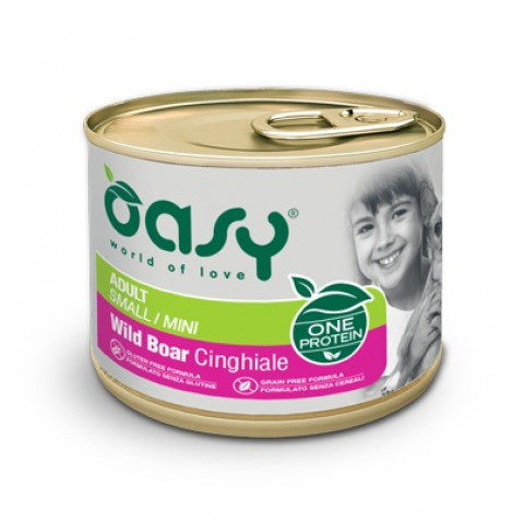 Oasy One Protein dzik adult małe rasy 200 g