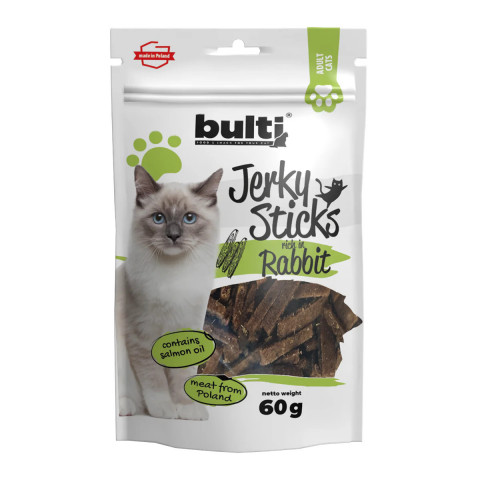 Bult Jerky Sticks królik adult 60 g