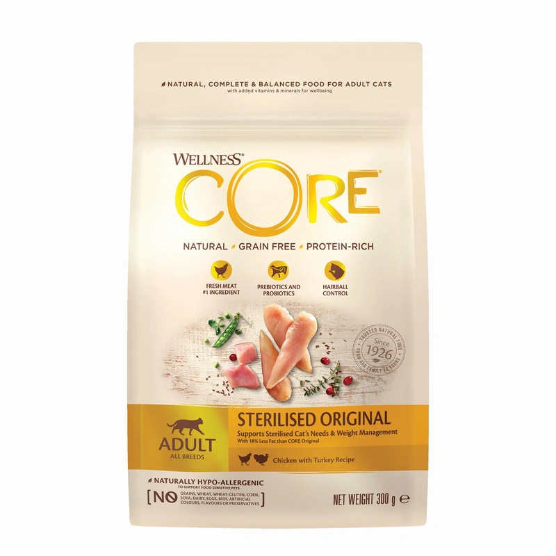 Wellness CORE Original Sterilised indyk, kurczak adult 300 g