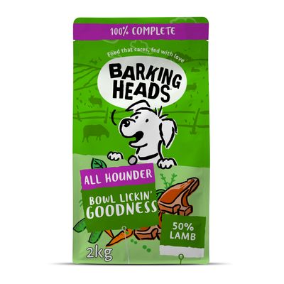 Barking Heads All Hounder jagnięcina adult 2 kg