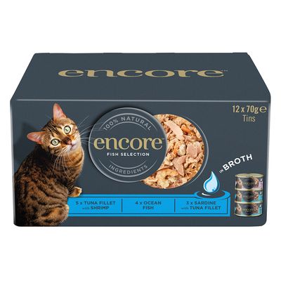 Encore mix smaków w bulionie 70 g × 12