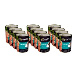 Savory kurczak puppy 400 g × 12