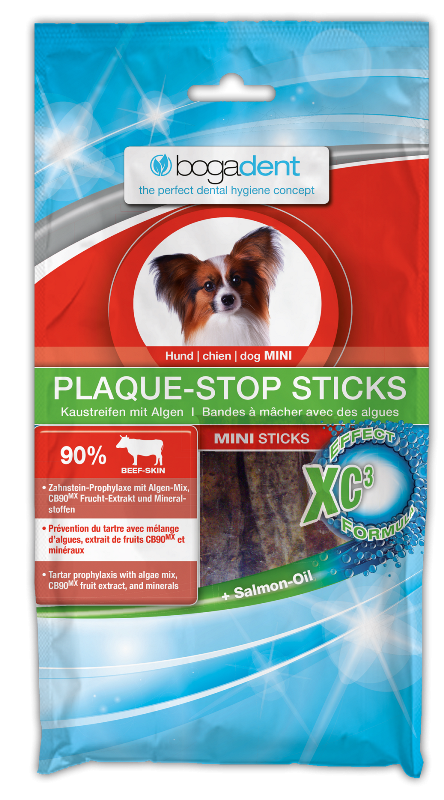 Bogadent Plaque-Stop Sticks małe rasy 100 g